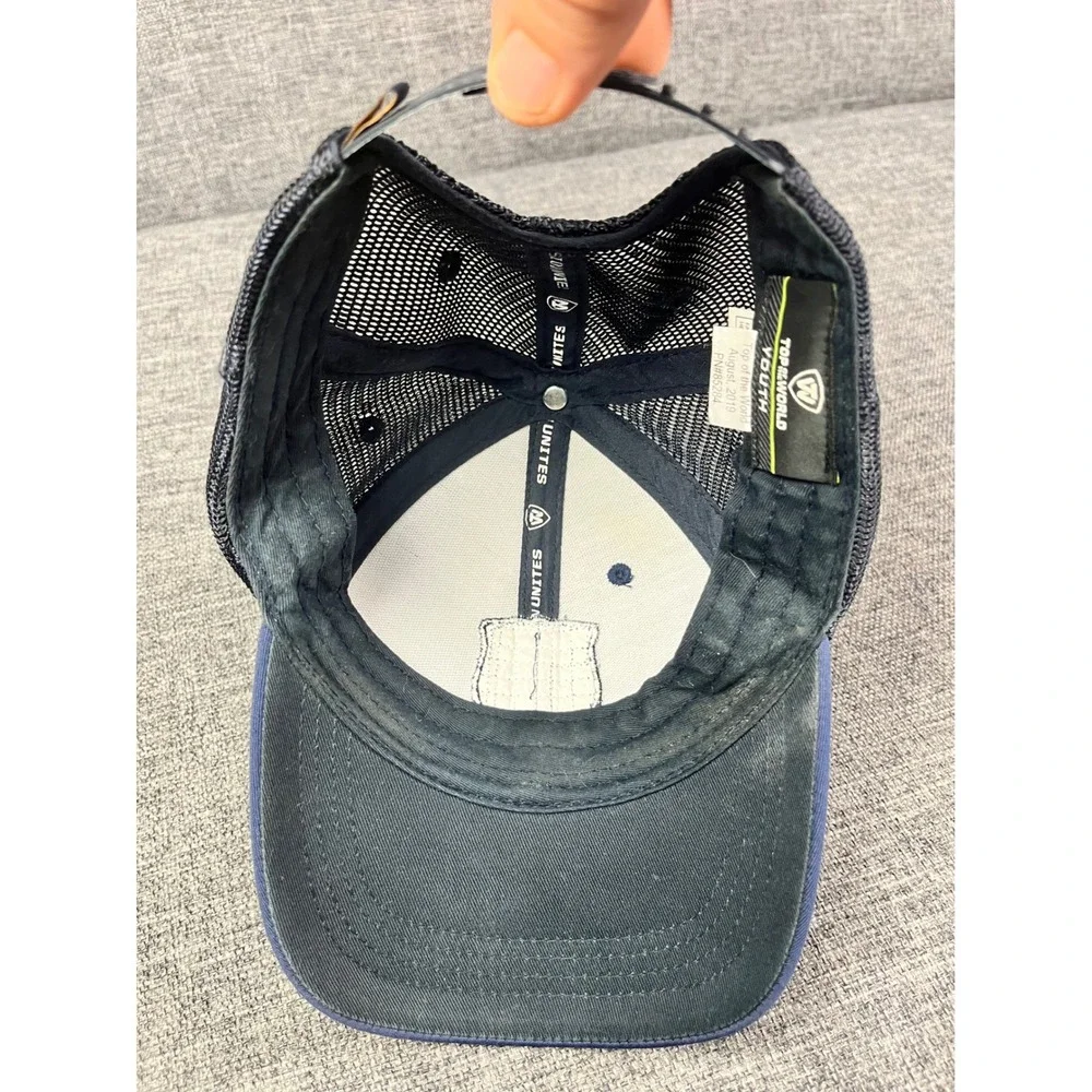 Top of the World Blue Angels Youth Trucker Hat Navy Blue Snapback Cap